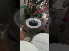 1F0129620 Filtro de aire de automóvil personalizado con patrón seco de 136 mm de diámetro exterior